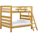 Crate Designs Furniture TimberFrame A45908H Queen over Queen Bunk Bed with Ladder IMAGE 1
