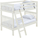 Crate Designs Furniture C4705 Mission Style Bunk Bed - Cloud IMAGE 1