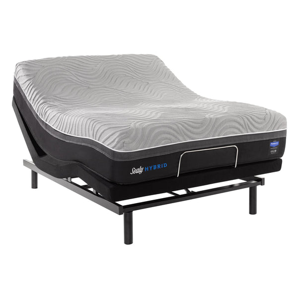 Sealy Copper II Plush Mattress with Ease 2.0 Adjustable Base (Full) IMAGE 1