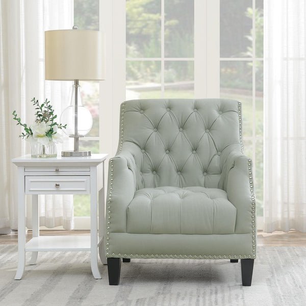  Elements International Norway UNW817100G Arm Chair - Otto Pumice IMAGE 1