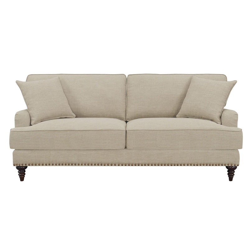  Elements International Abby UBB082300E Sofa - Heirloom Natural/Linen IMAGE 1