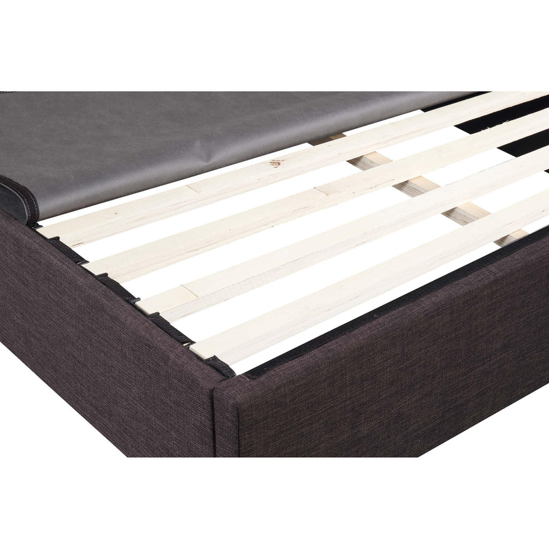  Elements International Abby UBB090TBBO Twin Platform Bed - Heirloom Charcoal IMAGE 6