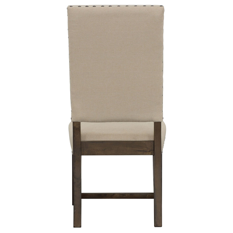  Coaster Furniture Twain 109143 Upholstered Dining Side Chair - Beige IMAGE 5
