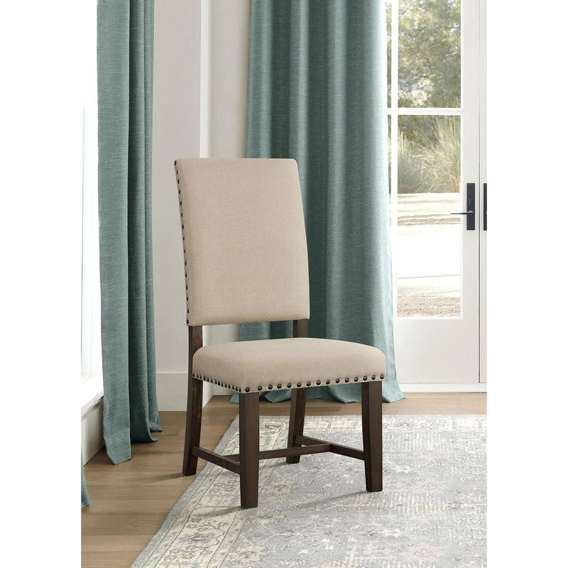 Coaster Furniture Twain 109143 Upholstered Dining Side Chair - Beige IMAGE 7