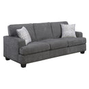 Emerald Home Furnishings Carter Stationary Fabric Sofa U3477-00-13 IMAGE 2