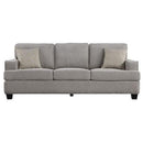 Emerald Home Furnishings Carter Stationary Fabric Sofa U3477-00-43 IMAGE 1