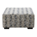 Emerald Home Furnishings Berlin Fabric Ottoman U4551-22-05 IMAGE 1
