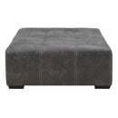 Emerald Home Furnishings Berlin Polyurethane Ottoman U4551-23-03 IMAGE 1