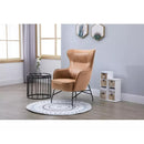 Emerald Home Furnishings Franky Stationary Leather Look Accent Chair U3327-05-05 IMAGE 3