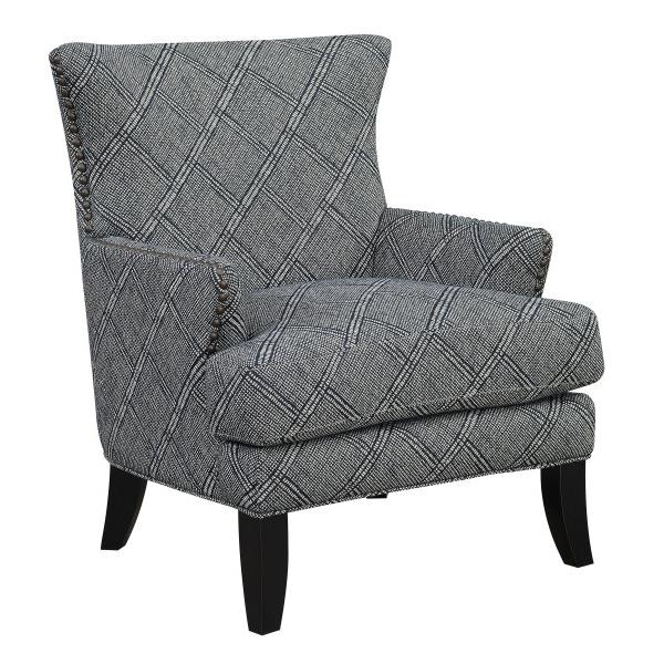 Emerald Home Furnishings Nola Stationary Fabric Accent Chair U3536-05-04 IMAGE 1