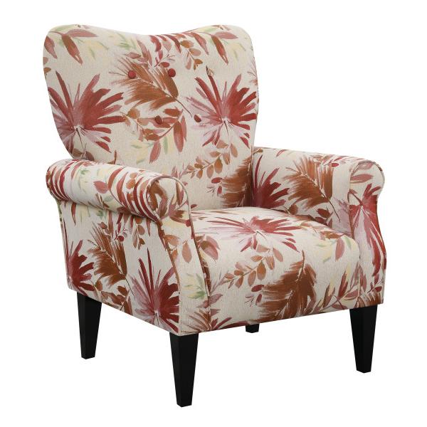 Emerald Home Furnishings Lydia Stationary Fabric Accent Chair U3600-05-52 IMAGE 1