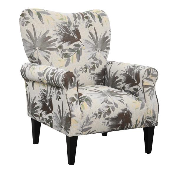 Emerald Home Furnishings Lydia Stationary Fabric Accent Chair U3600-05-53 IMAGE 1