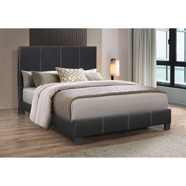 IFDC Queen Upholstered Platform Bed IF 5470 - 60 IMAGE 1