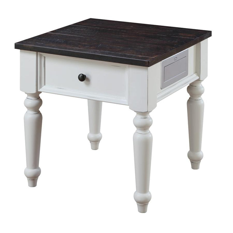 Emerald Home Furnishings Mountain Retreat End Table T6011-09 IMAGE 1