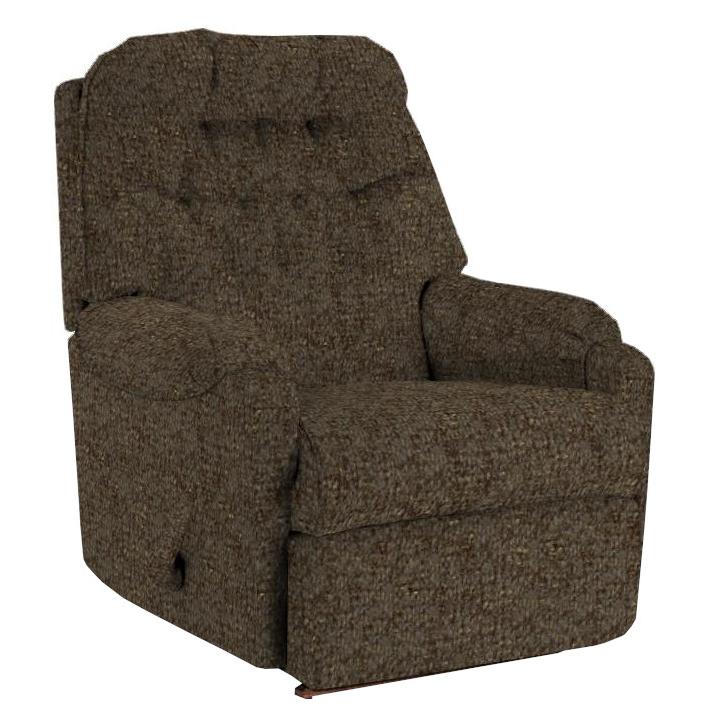 Best Home Furnishings Sondra Rocker Fabric Recliner with Wall Recline 1AW27 21626 IMAGE 1