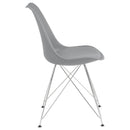  Coaster Furniture Juniper 110262 Polypropylene Dining Side Chair - Grey IMAGE 8
