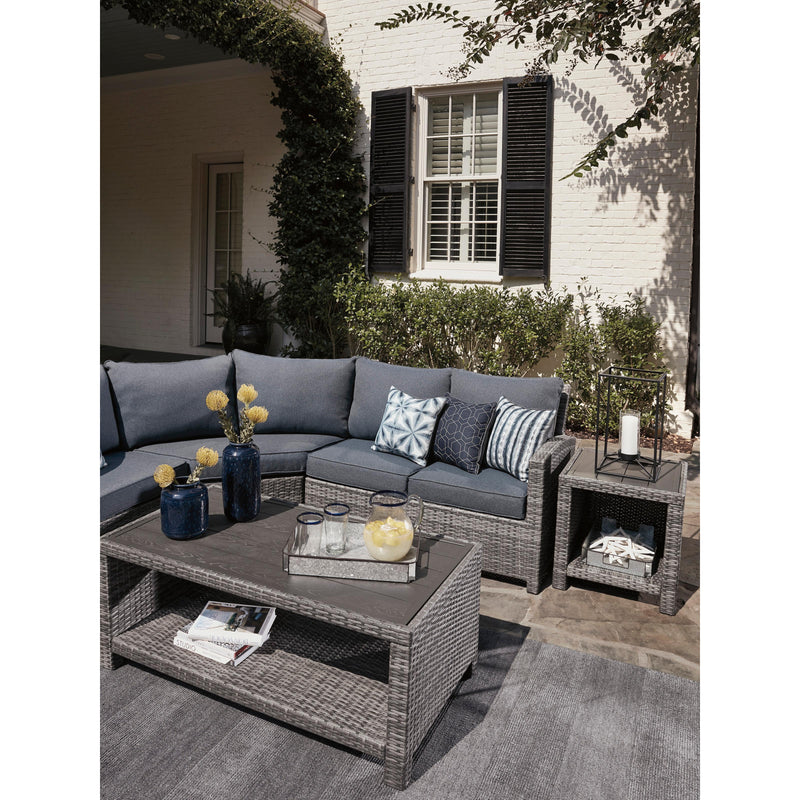 Signature Design by Ashley Salem Beach P440P1 3 pc Outdoor Sectional IMAGE 4