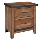 Intercon Furniture Taos 2-Drawer Nightstand TS-BR-3502-CYB-C IMAGE 1