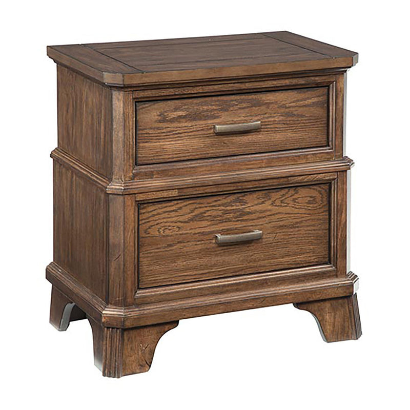 Intercon Furniture Telluride 2-Drawer Nightstand TU-BR-5202-VOK-C IMAGE 1