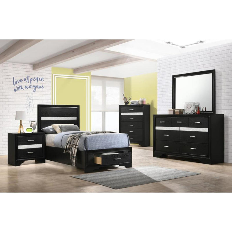 Coaster Furniture Miranda Twin Panel Bed with Storage 206361T IMAGE 7