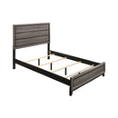  Coaster Furniture Watson 212421F Wood Full Panel Bed - Grey Oak IMAGE 3