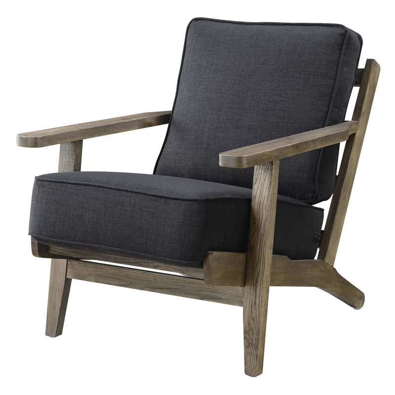  Elements International Metro Accent Chair - Midtown Onyx IMAGE 1