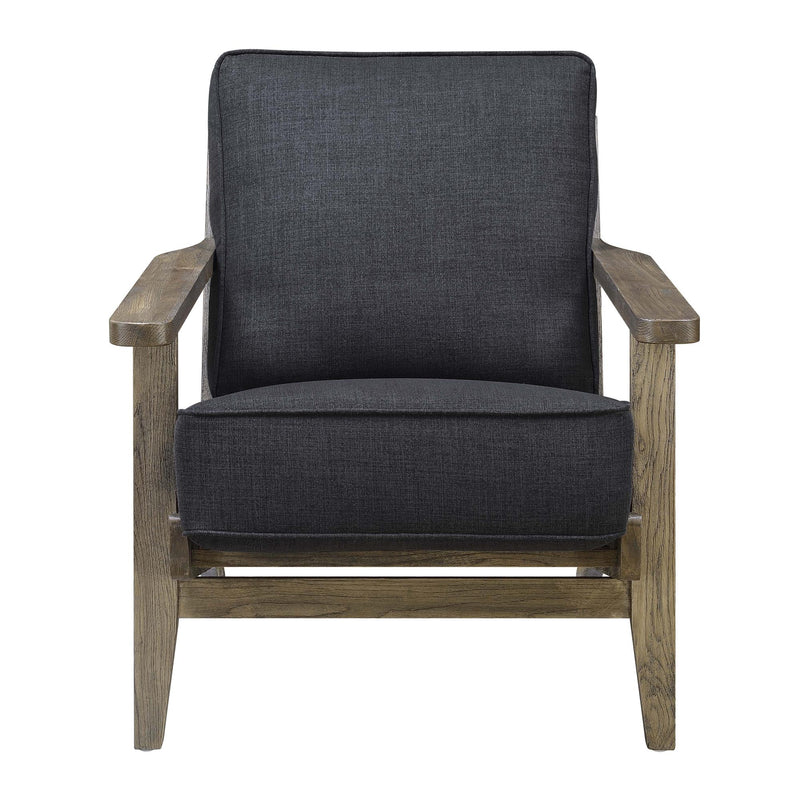 Elements International Metro Accent Chair - Midtown Onyx IMAGE 2