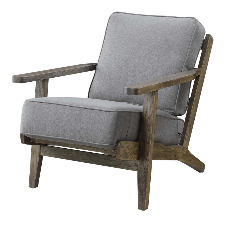  Elements International Metro Accent Chair - Midtown Slate IMAGE 1