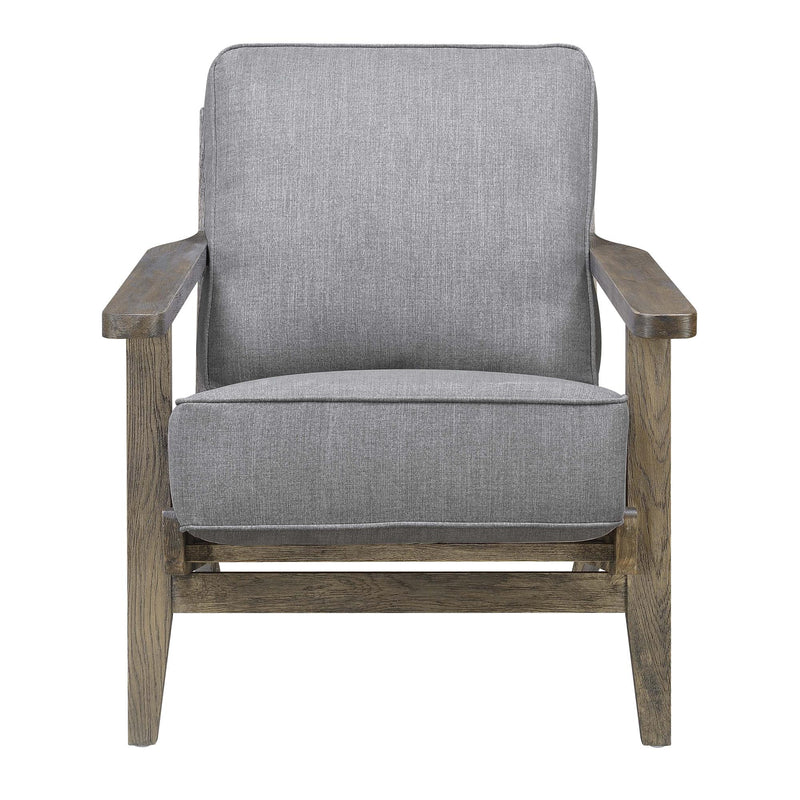  Elements International Metro Accent Chair - Midtown Slate IMAGE 2