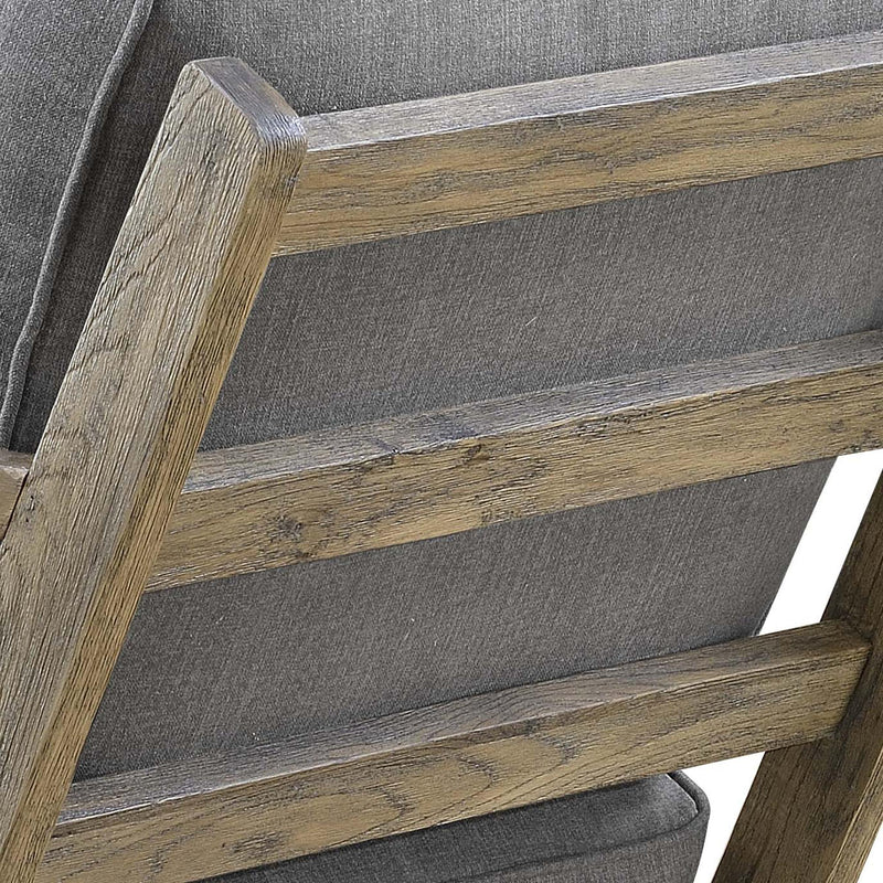  Elements International Metro Accent Chair - Midtown Slate IMAGE 4
