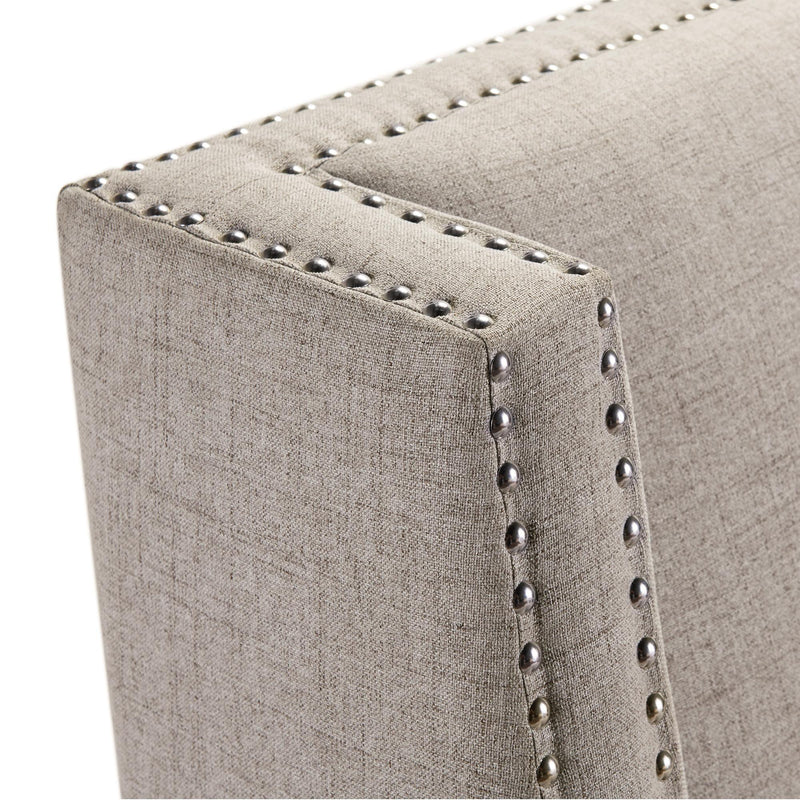  Elements International Whittier Accent Arm Chair - Westin Taupe IMAGE 6