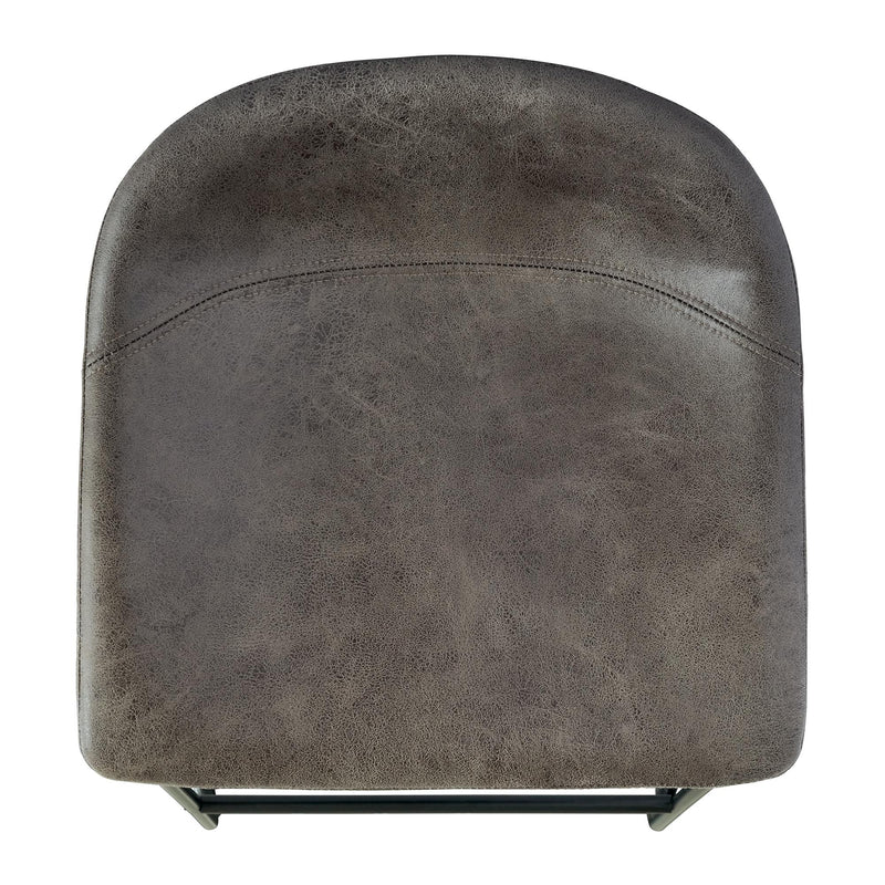  Elements International Cruz BCZ900BSE Bar Stool - Gray IMAGE 4