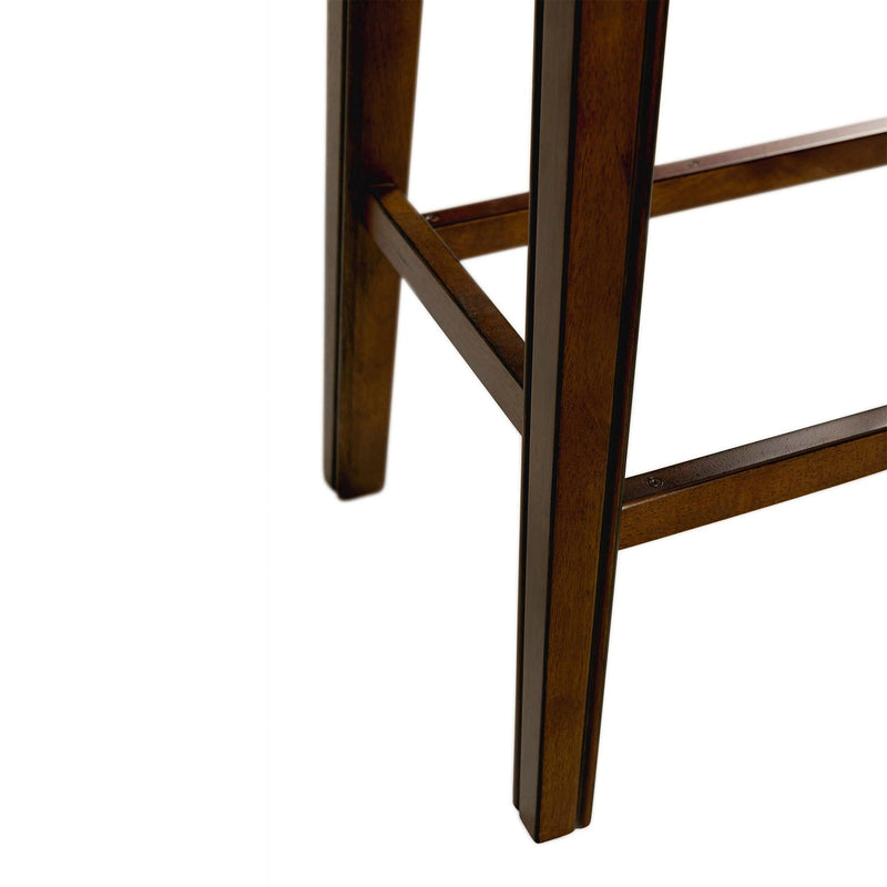  Elements International Fiesta LFS100CSTBL 24" Backless Counter Height Stool - Blue IMAGE 7