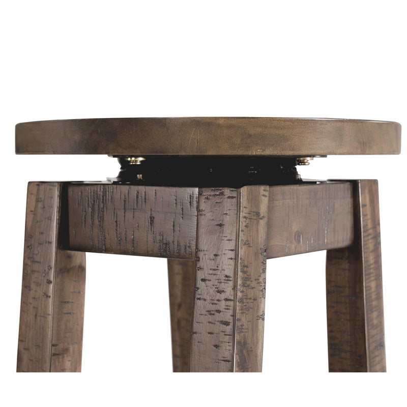  Elements International Finn DFN100BSWSBTWE 30" Swivel Backless Bar Stool IMAGE 4