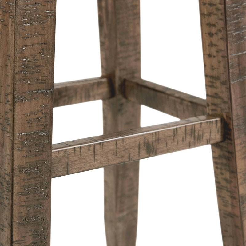  Elements International Finn DFN100BSWSBTWE 30" Swivel Backless Bar Stool IMAGE 5