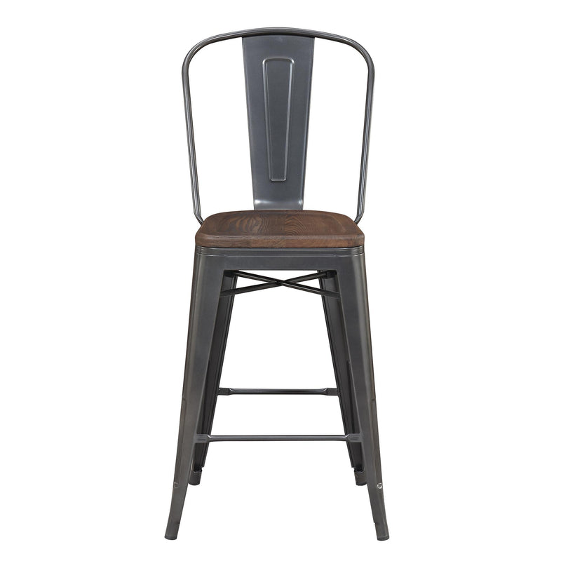  Elements International Moon BMO100CHE Bar Stool IMAGE 2