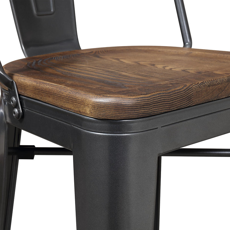  Elements International Moon BMO100CHE Bar Stool IMAGE 9