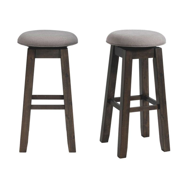  Elements International Morrison DMO100BSWSBTFE 30" Swivel Backless Bar Stool IMAGE 8