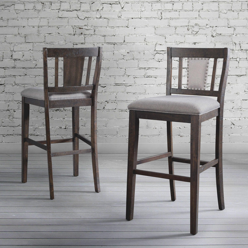  Elements International Morrison DMO100BSBTFE 30" Slat Back Bar Stool IMAGE 10