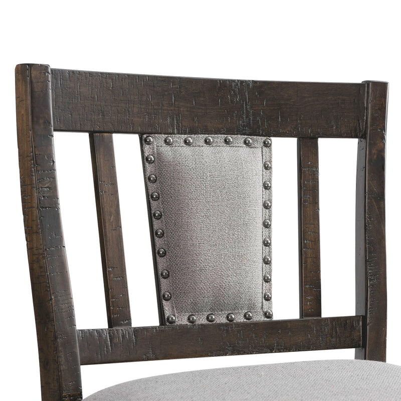  Elements International Morrison DMO100BSBTFE 30" Slat Back Bar Stool IMAGE 5