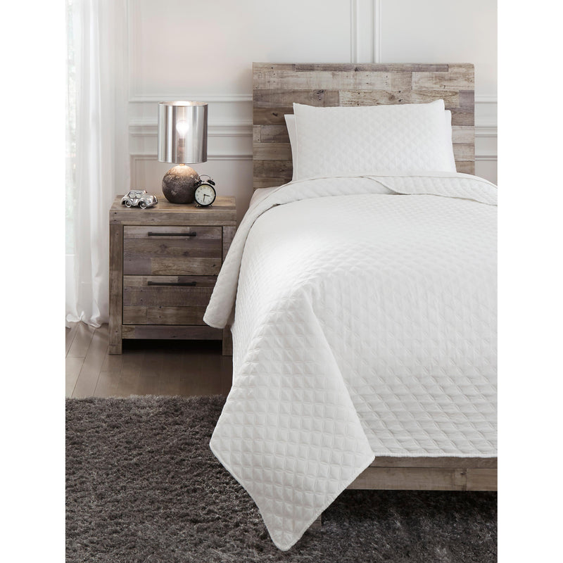 Signature Design by Ashley Ryter Q721001T Twin Coverlet Set IMAGE 2
