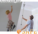 Light Bulb Changer for High Ceilings, 12ft Pole with Suction Cup & 8-Finger Basket, Recessed Light Bulb Remover Tool, Gigh Ceiling Light Bulb Changer, No Ladder Needed