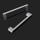 30 Pack 160mm(6-1/4inch) Hole Centers Diameter 14mm Stainless Steel Boss Bar Kitchen Cabinet Door Handles and Pulls Cabinet Knobs Length 197mm(7.88inch) Brushed Nickel