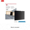 3M Computer Privacy Screen Filter for 23 inch Monitors - Black - Widescreen 16:9