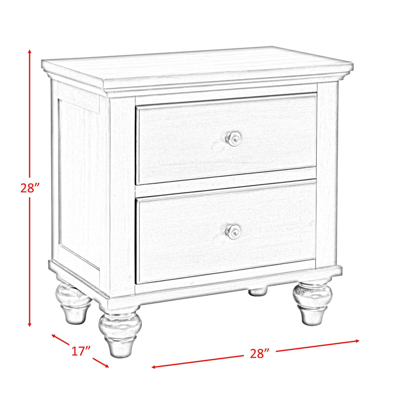  Elements International Chatham CH555NS Nightstand IMAGE 4