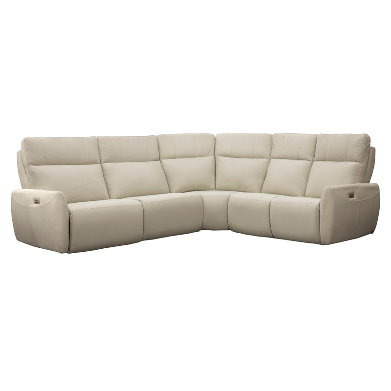 Elran Freya Power Reclining Leather 5 pc Sectional Freya 4083-ECOPH 5 pc Power Sectional IMAGE 1