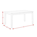  Elements International Alex DAX1007DS 7 pc Dining Set IMAGE 18