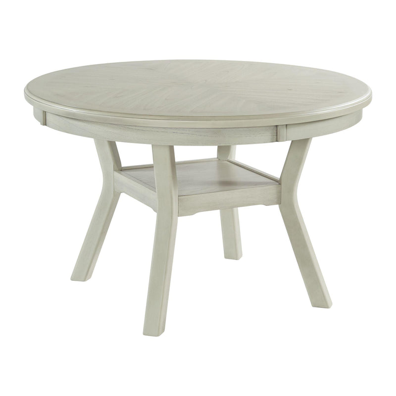  Elements International Amherst DAH700DT Dining Table - Bisque IMAGE 1