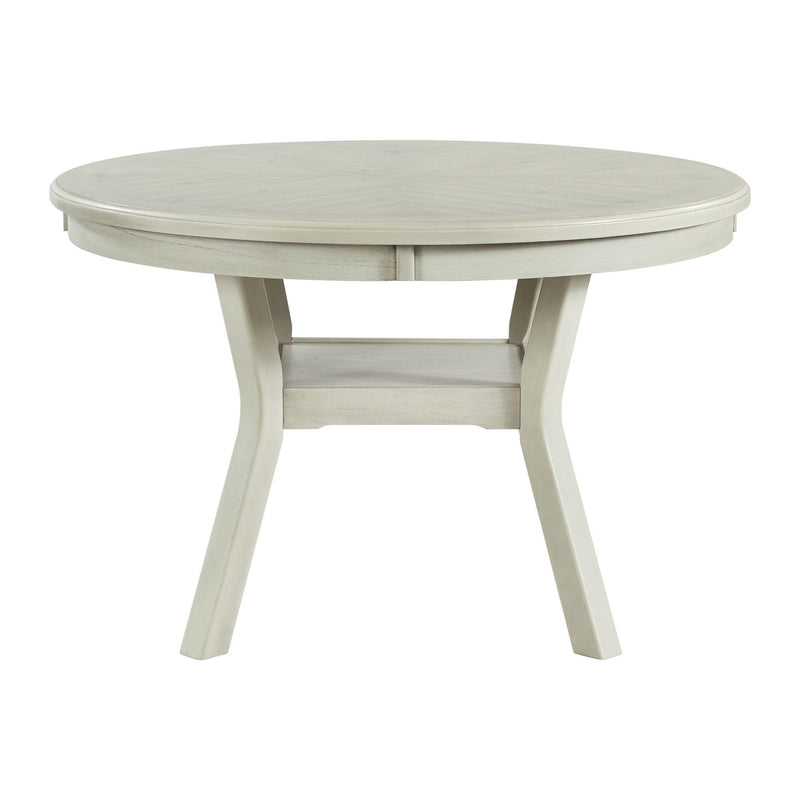  Elements International Amherst DAH700DT Dining Table - Bisque IMAGE 2