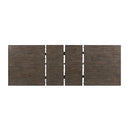  Elements International Stone DST190CDTB Counter Height Dining Table - Smokey Walnut IMAGE 5